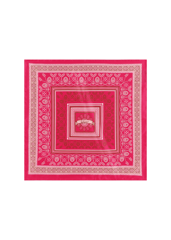 Luis Trenker Foulard in seta a fantasia modello Lufrancara Novità