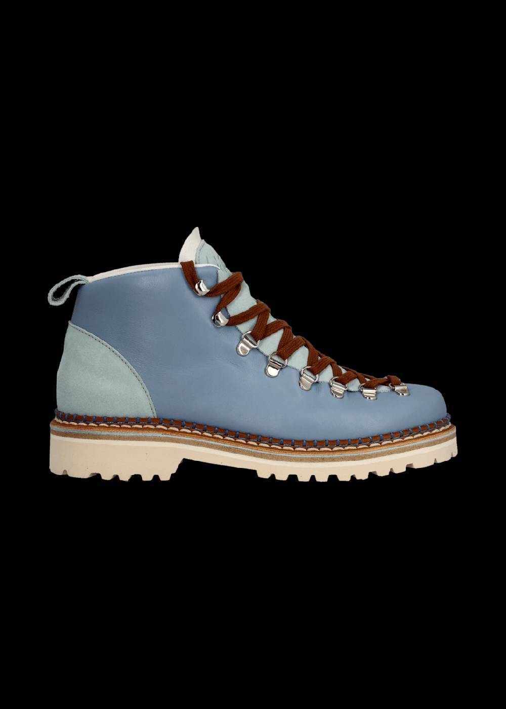 Luis Trenker Scarpa alta stringata in pelle modello Lupaolina Prezzo di fabbrica
