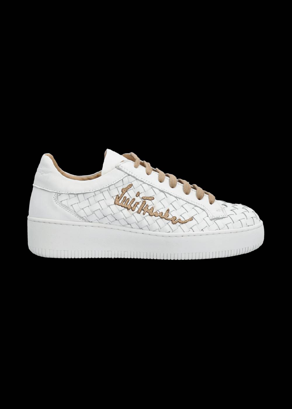 Luis Trenker Sneaker in pelle intrecciata modello Lupintras Grande vendita