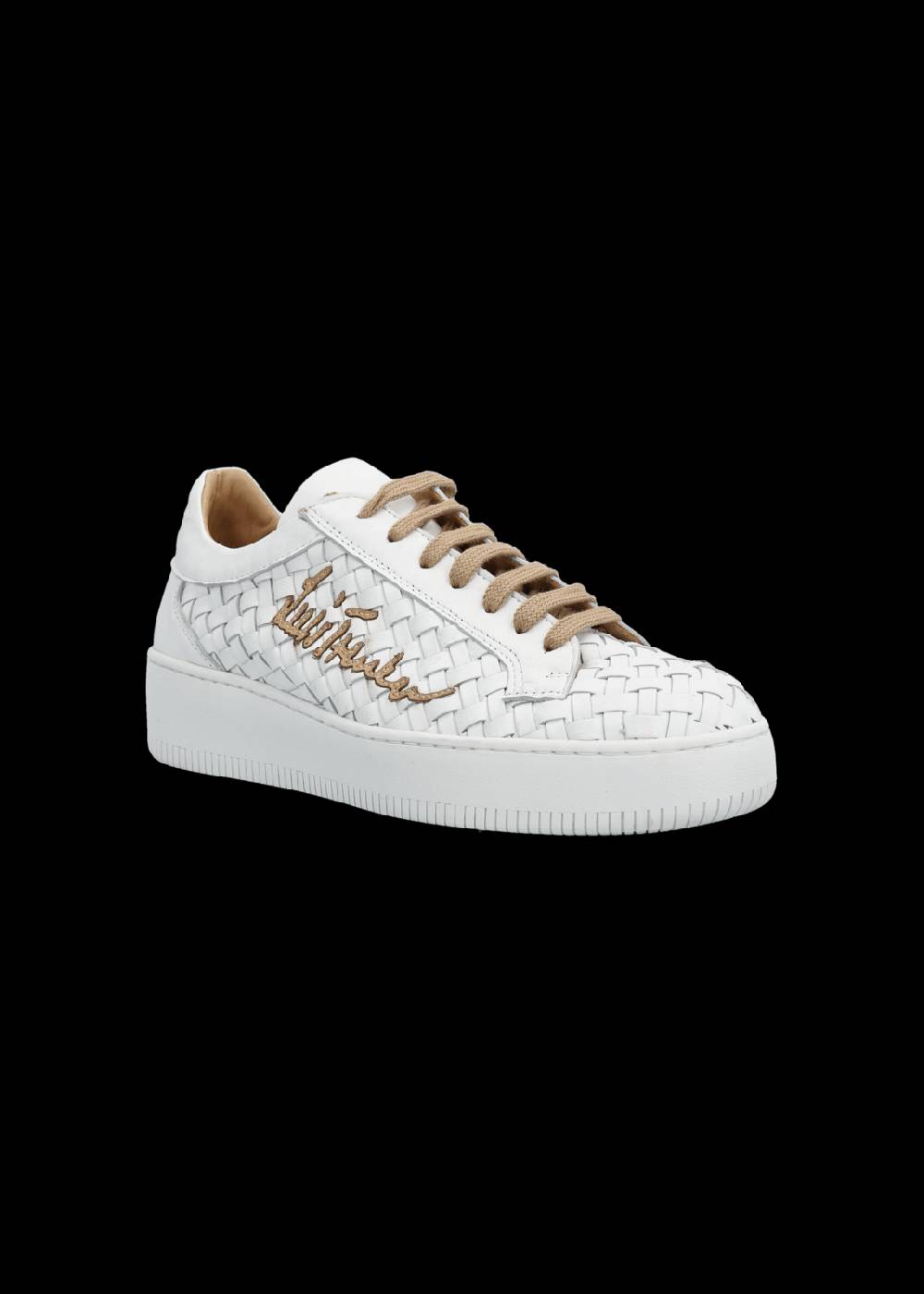 Luis Trenker Sneaker in pelle intrecciata modello Lupintras Grande vendita