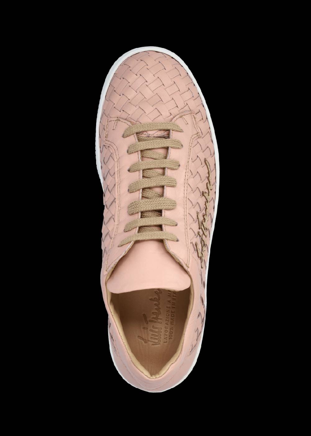 Luis Trenker Sneaker in pelle intrecciata modello Lupintras Flash Sale
