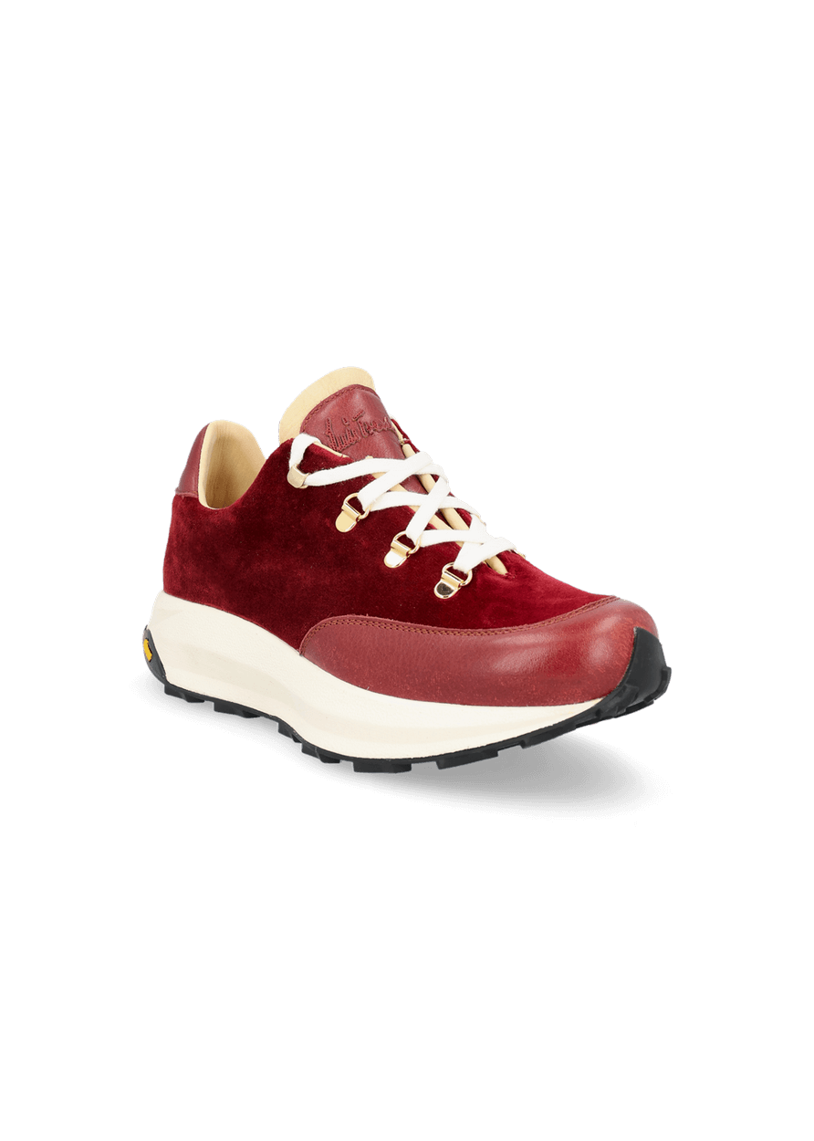 Luis Trenker Sneakers in velluto e pelle modello Luleandra Vendite stagionali