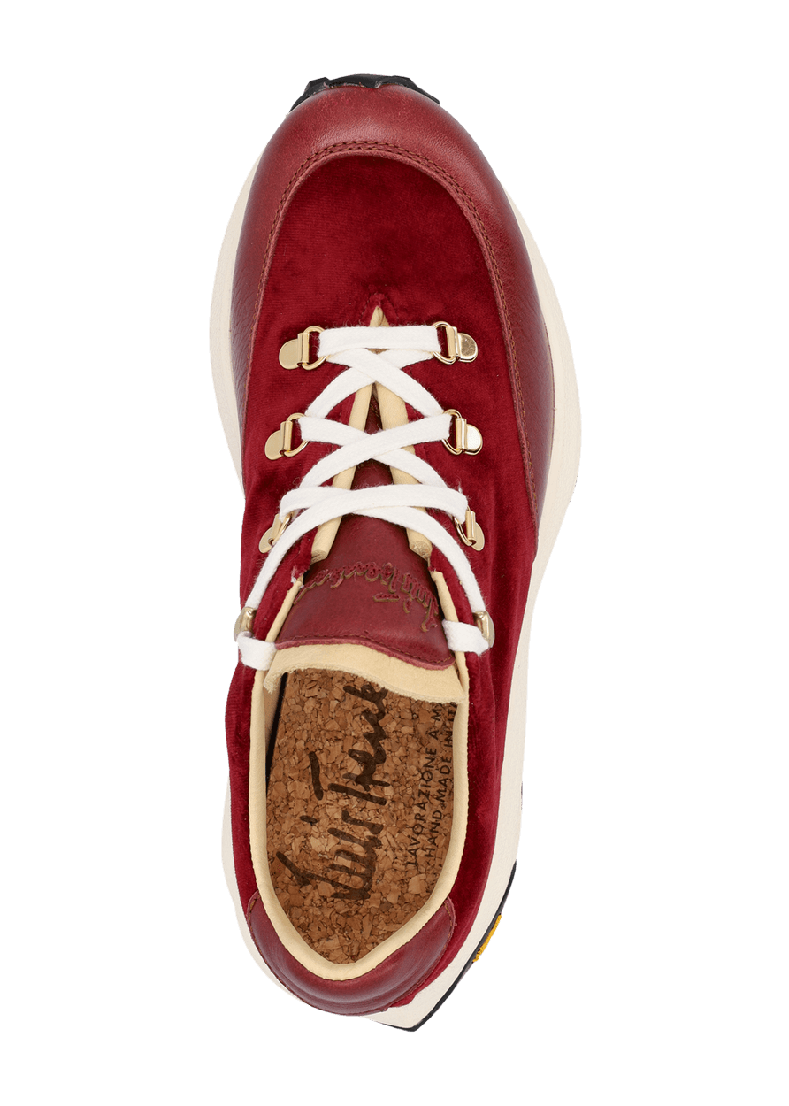 Luis Trenker Sneakers in velluto e pelle modello Luleandra Vendite stagionali