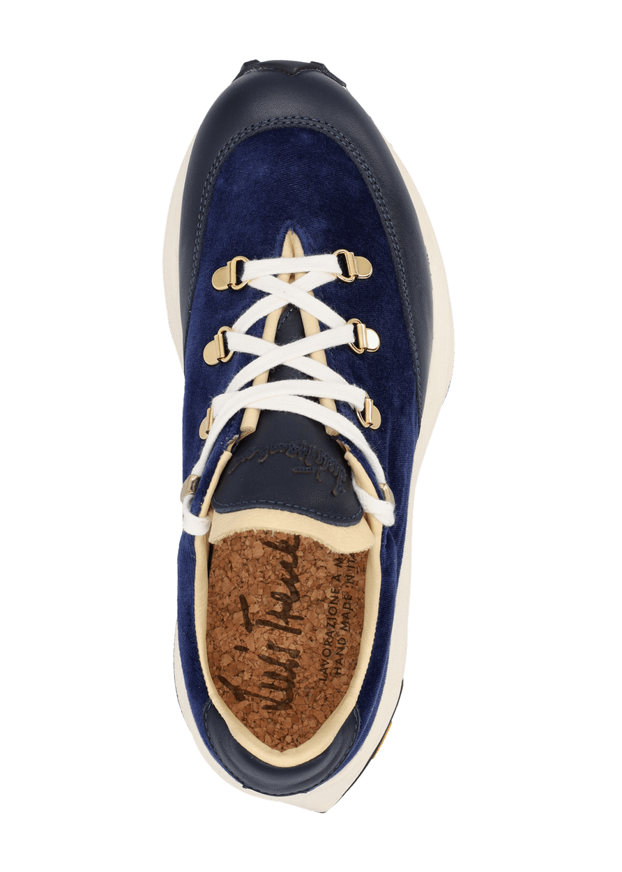 Luis Trenker Sneakers in velluto e pelle modello Luleandra Black Friday