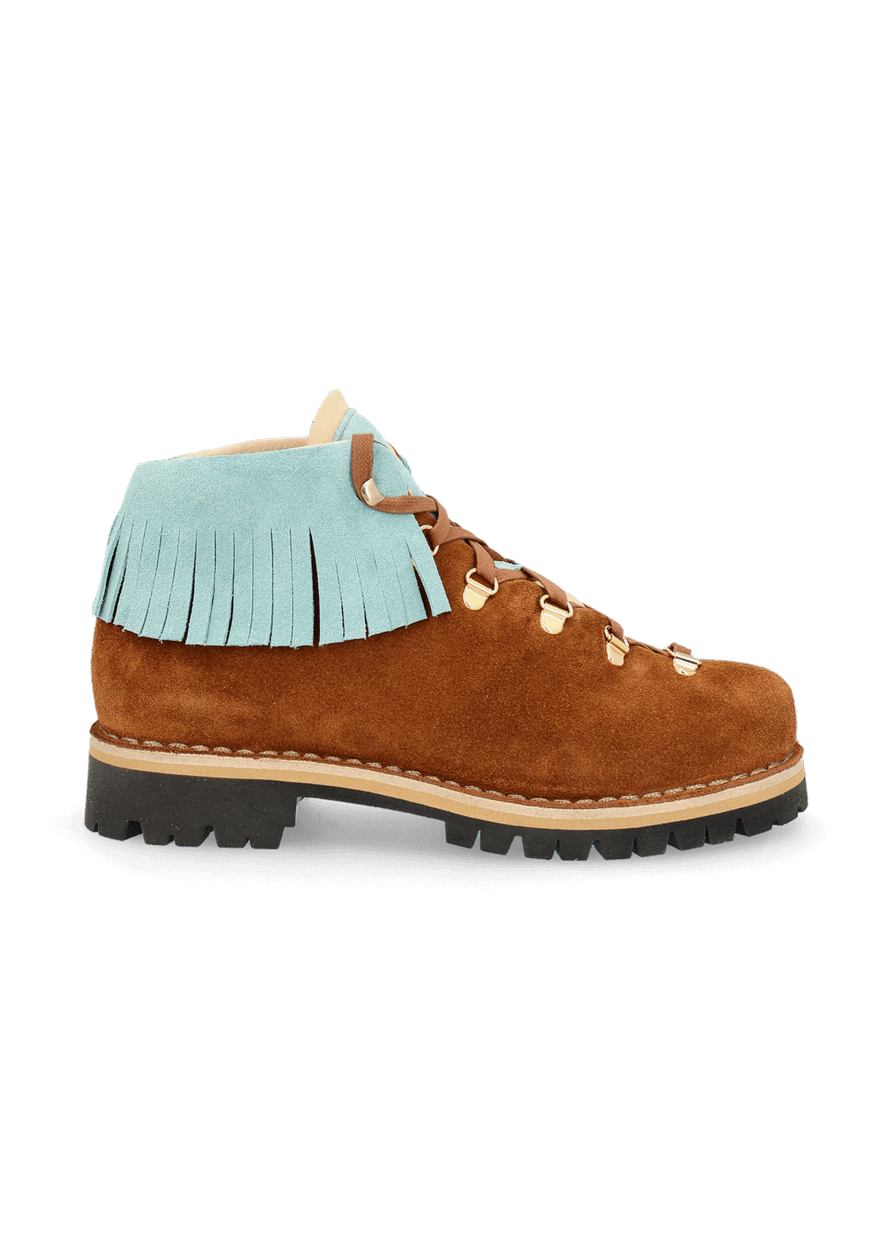 Luis Trenker Scarpa stringata in in pelle scamosciata modello Lupaolina Offerta natalizia