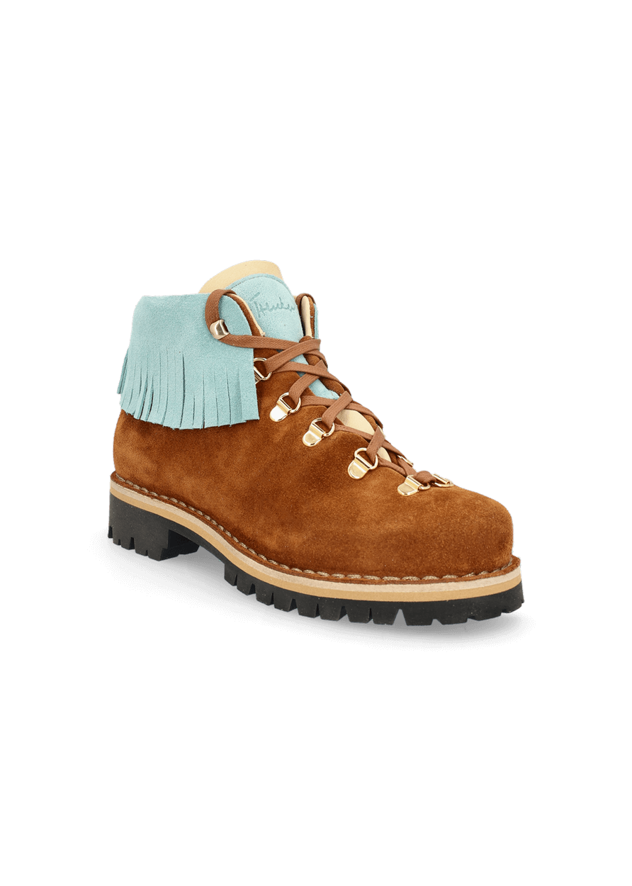 Luis Trenker Scarpa stringata in in pelle scamosciata modello Lupaolina Offerta natalizia