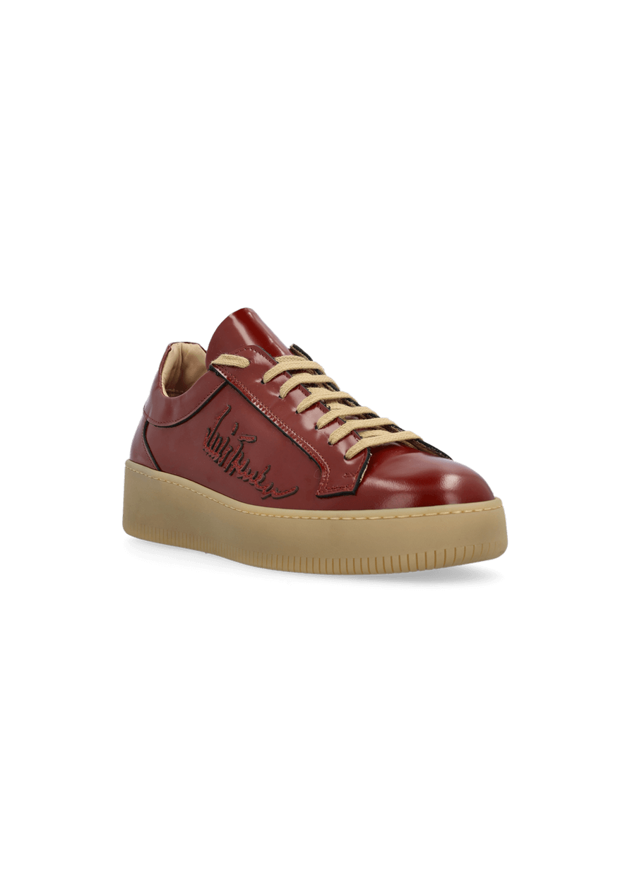Luis Trenker Sneaker in pelle modello Lupintras Smaltimento dello stoccaggio