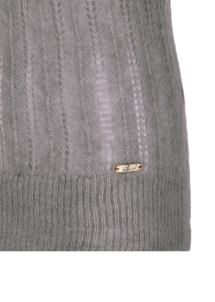 Luis Trenker Pullover lavorato a maglia con cappuccio Luwaltraud Ritorno libero