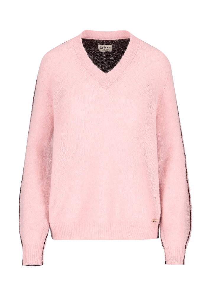 Luis Trenker Pullover lavorato a maglia con effetto color block Luwissal Sconti questo mese