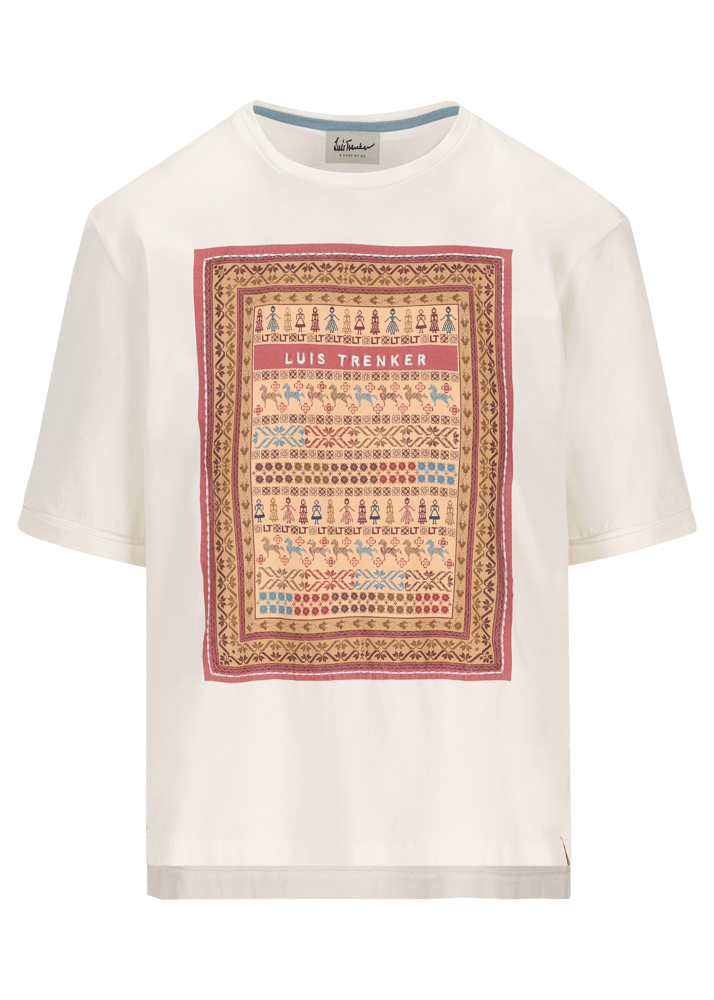 Luis Trenker T-shirt con stampa Ludile Affare Del Giorno