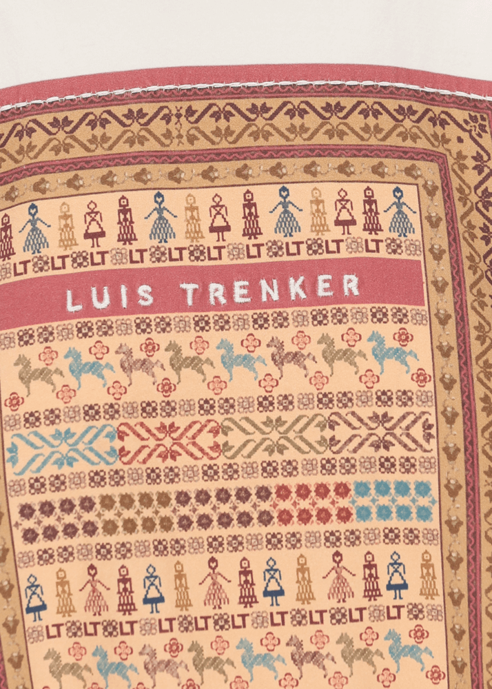 Luis Trenker T-shirt con stampa Ludile Affare Del Giorno