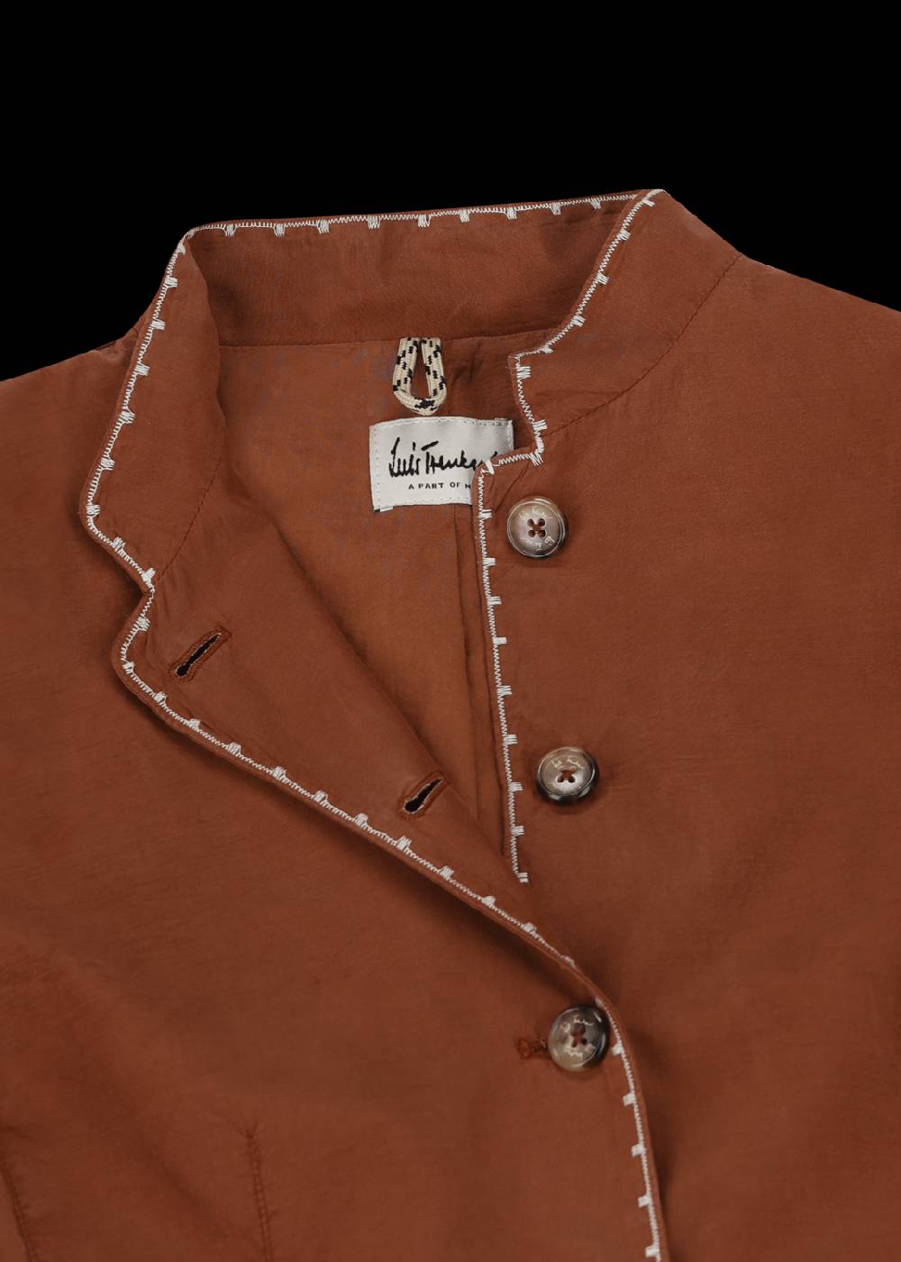 Luis Trenker Blazer in misto seta e cotone modello Luranda Vendita Calda