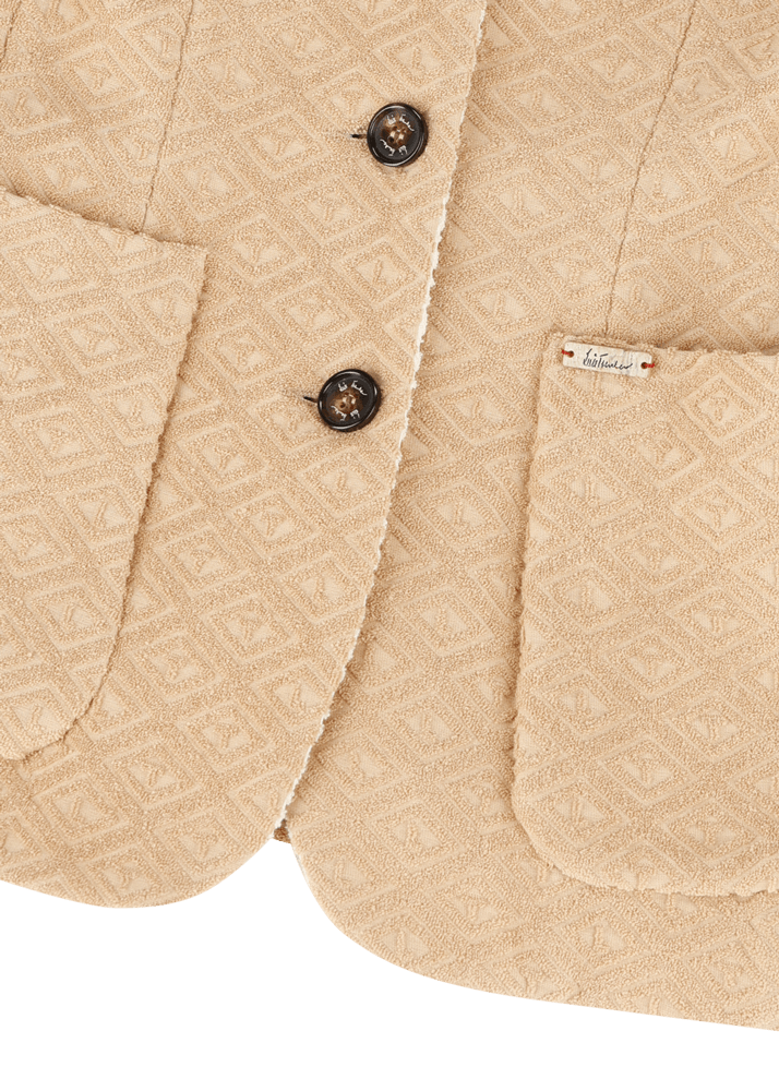 Luis Trenker Blazer in spugna di cotone modello Luranda Saldi Di Fabbrica