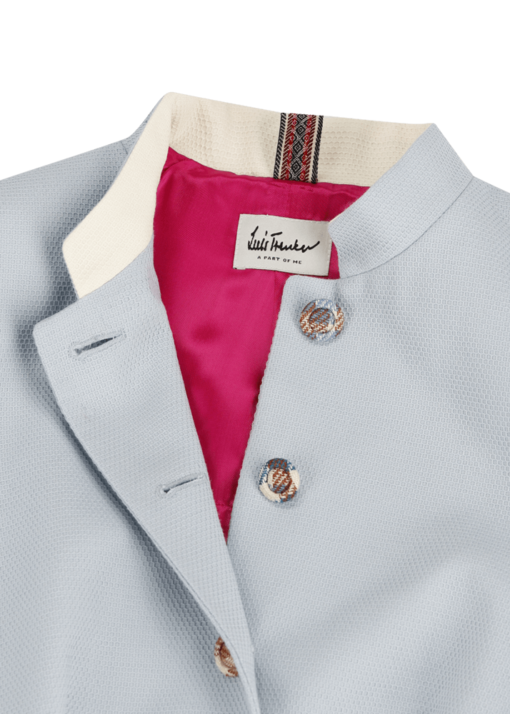 Luis Trenker Blazer in piqué di cotone elasticizzato modello Lurosina Vendite Flash
