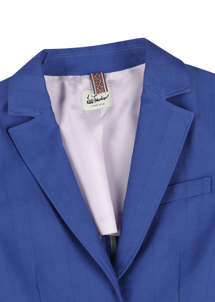 Luis Trenker Blazer monopetto con bottone singolo in tessuto strutturato modello Luregina Spedizione gratuita