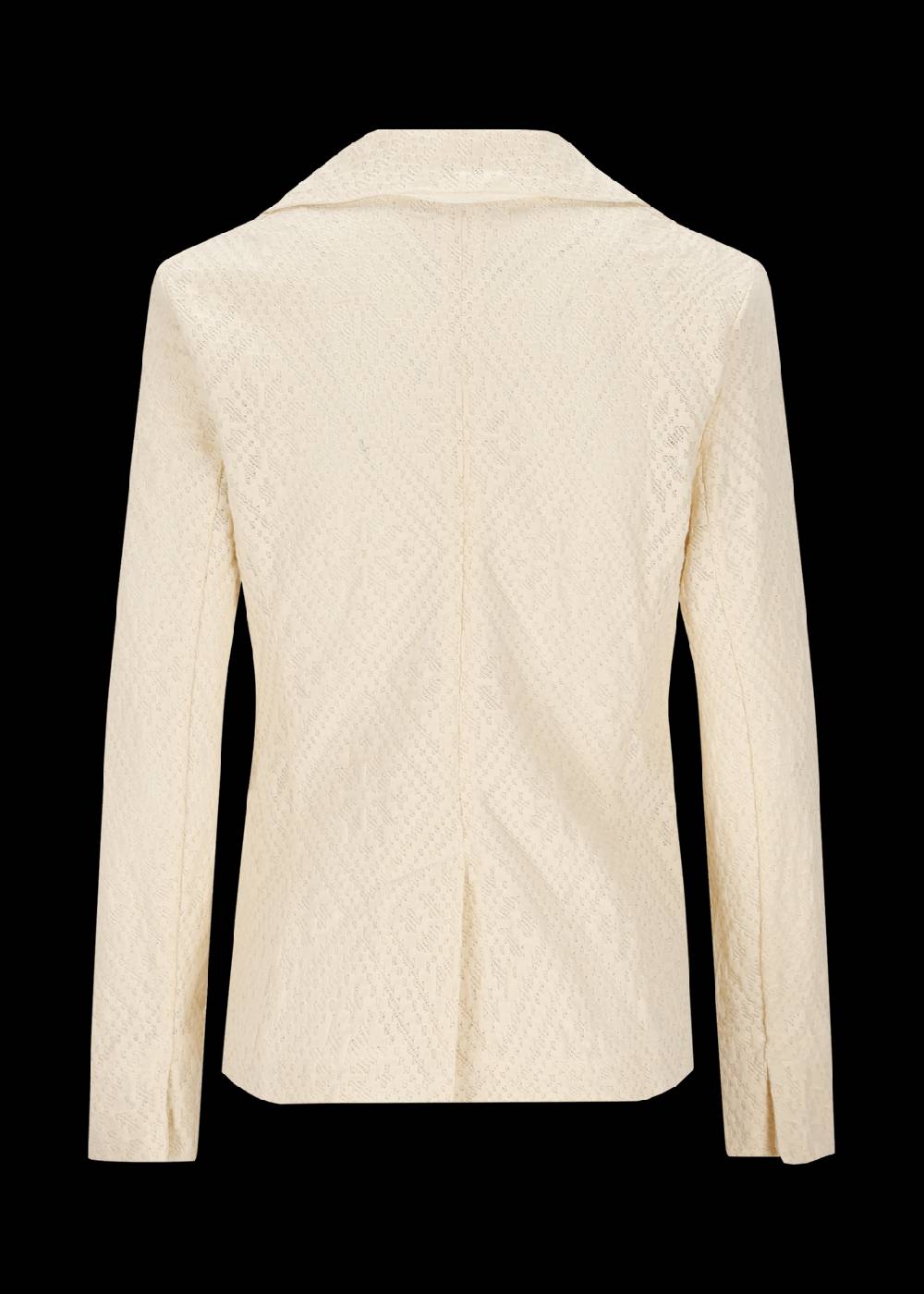 Luis Trenker Blazer monopetto a un bottone in pizzo e jersey modello Luregina Sconto di tempo limitato