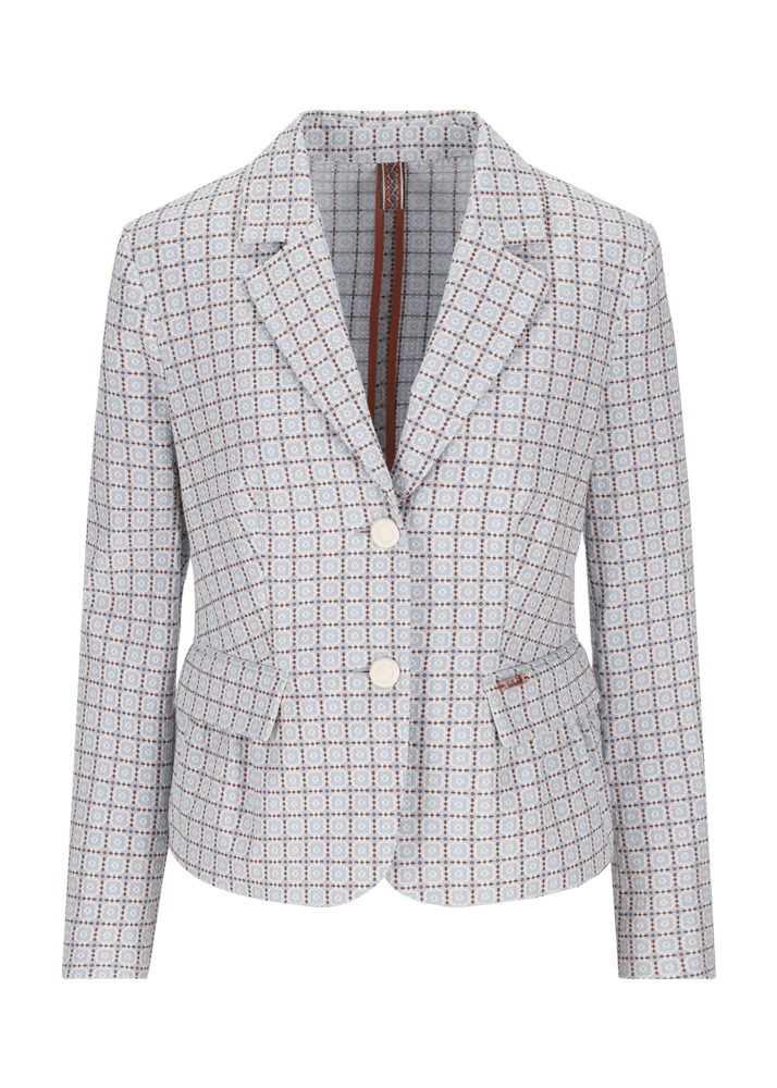 Luis Trenker Blazer in cotone jacquard modello Luramona Comprare a buon mercato