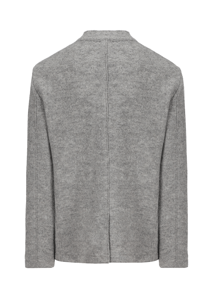 Luis Trenker Blazer in lana follata con cuciture a taglio vivo Luigis Black Friday