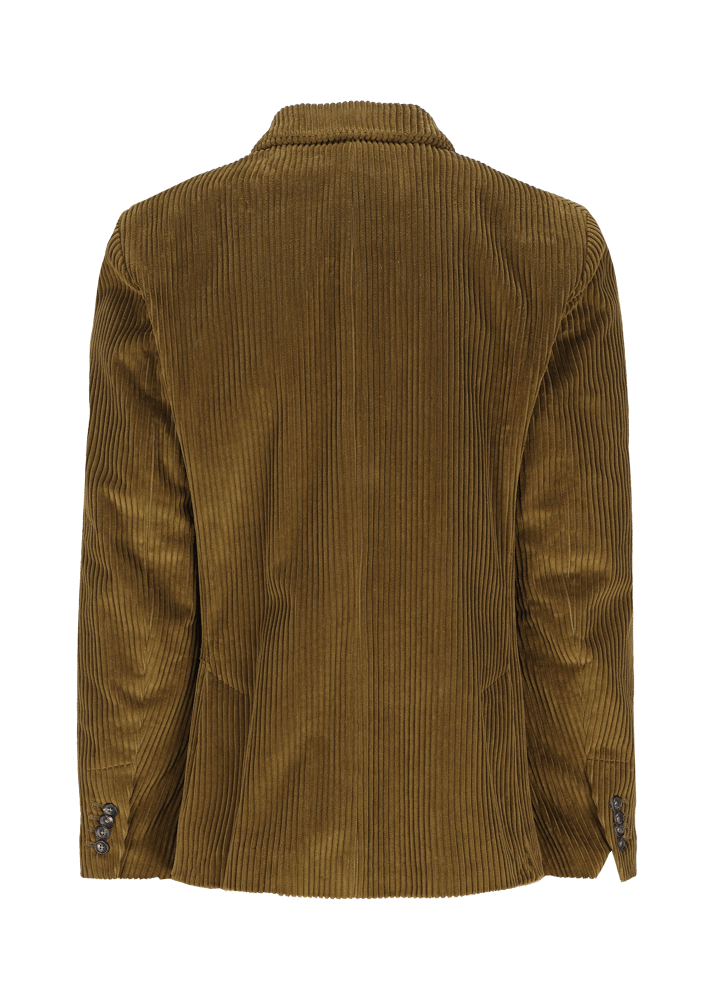 Luis Trenker Blazer in velluto a coste con collo a revers Lusimone Smaltimento dello stoccaggio