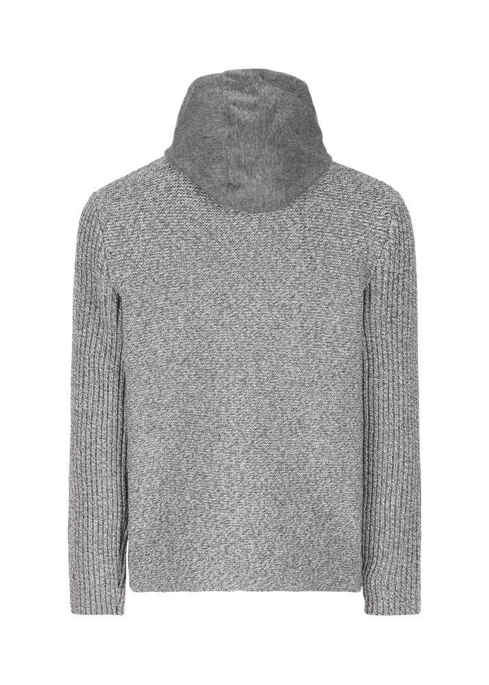 Luis Trenker Cardigan in misto lana merino Luwallace Lightning offer
