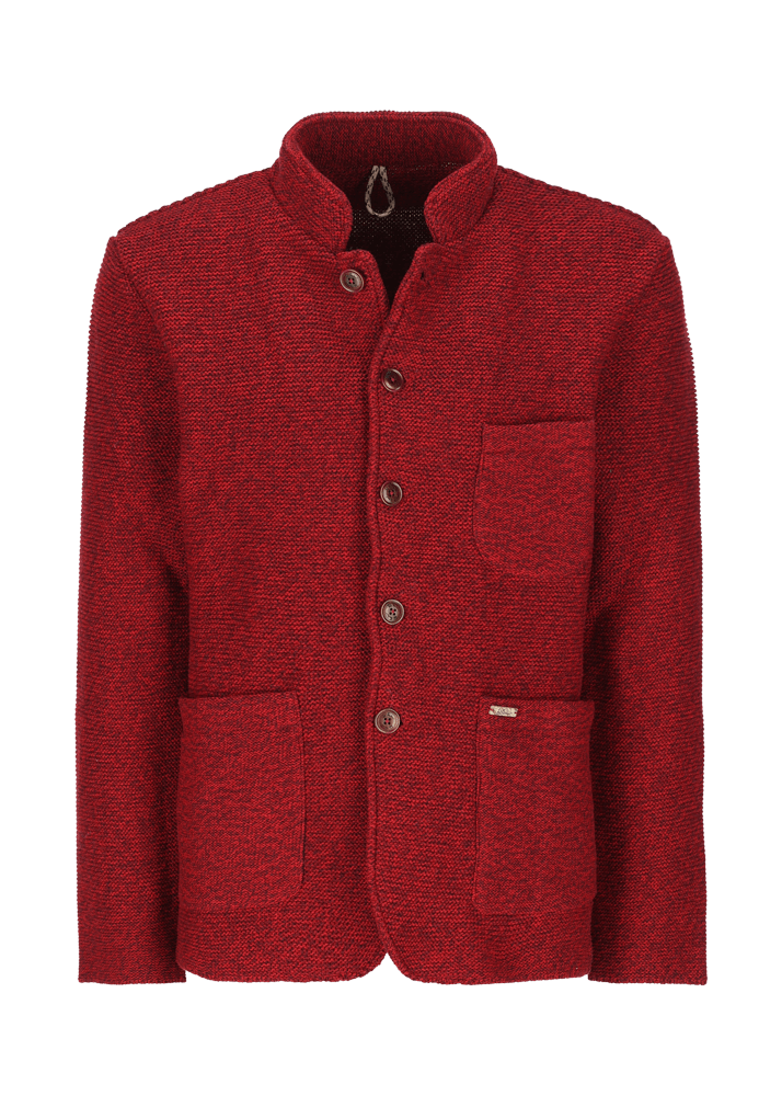 Luis Trenker Cardigan con collo alto Luwainer Offerte stagionali