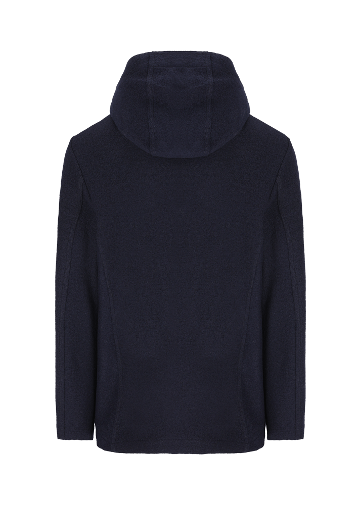 Luis Trenker Cappotto caban in lana follata Lualex Sconti VIP