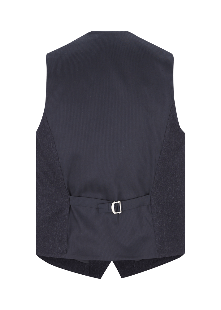 Luis Trenker Gilet in loden con scollo rotondo Lusven Offerta settimanale