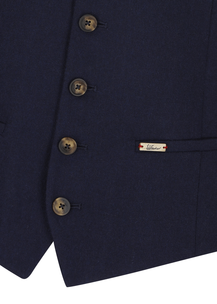 Luis Trenker Gilet in misto lana Lusebastian Latest stili