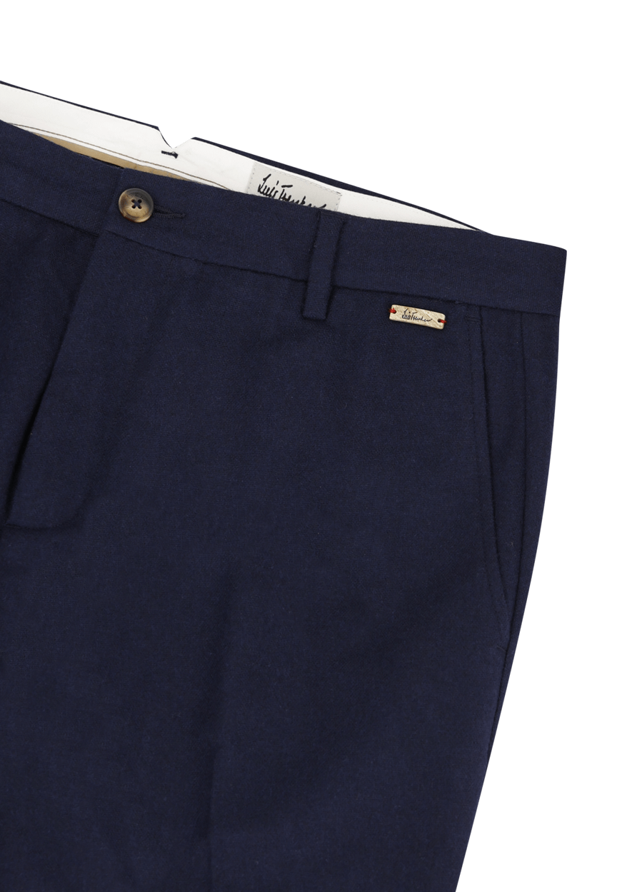 Luis Trenker Pantaloni chino in flanella di lana Lubruneu 50% di sconto con spedizione gratuita