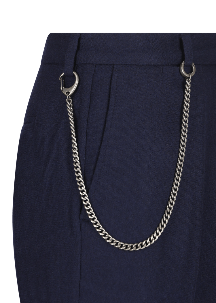 Luis Trenker Pantaloni chino in flanella di lana Lubruneu 50% di sconto con spedizione gratuita