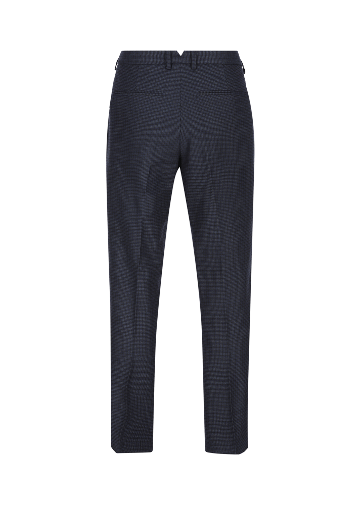 Luis Trenker Pantaloni chino con motivo pied-de-poule Lubogi Black Friday Prezzi