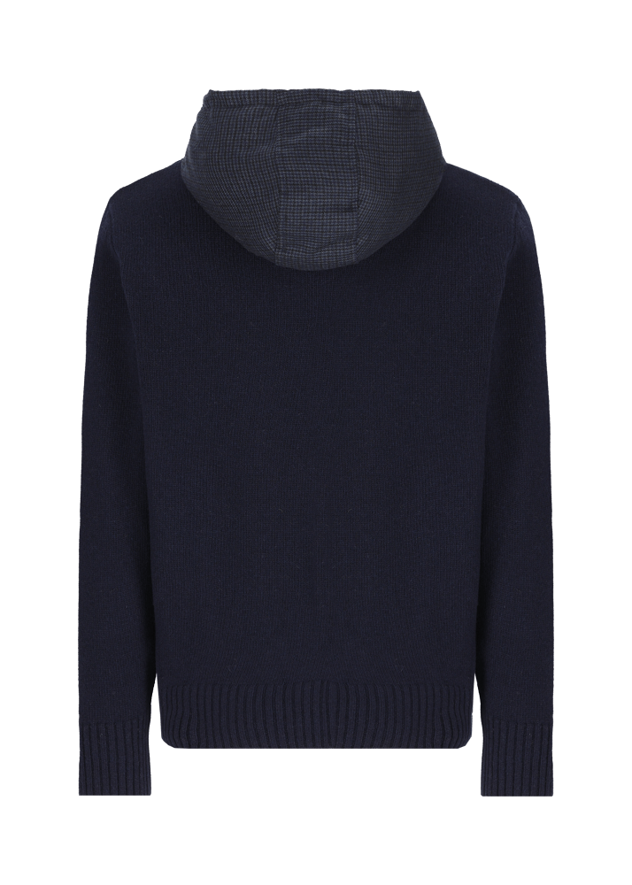 Luis Trenker Pullover lavorato a maglia con cappuccio Luwilfried Promozione