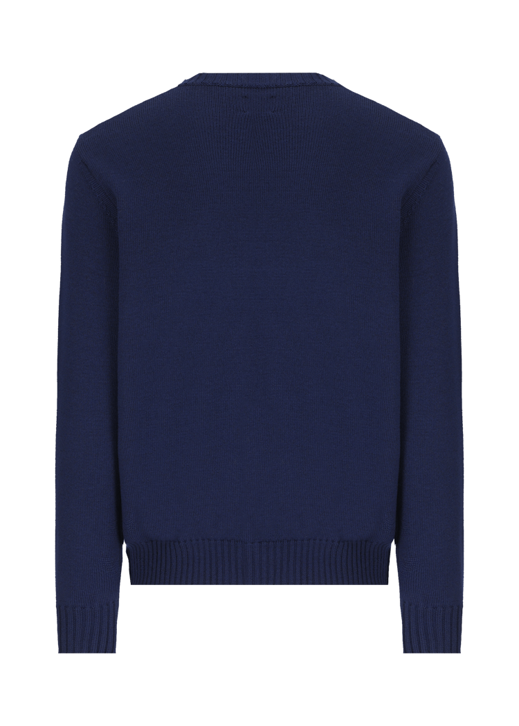 Luis Trenker Pullover lavorato a maglia in lana merino Luwietro Pezzi Unici