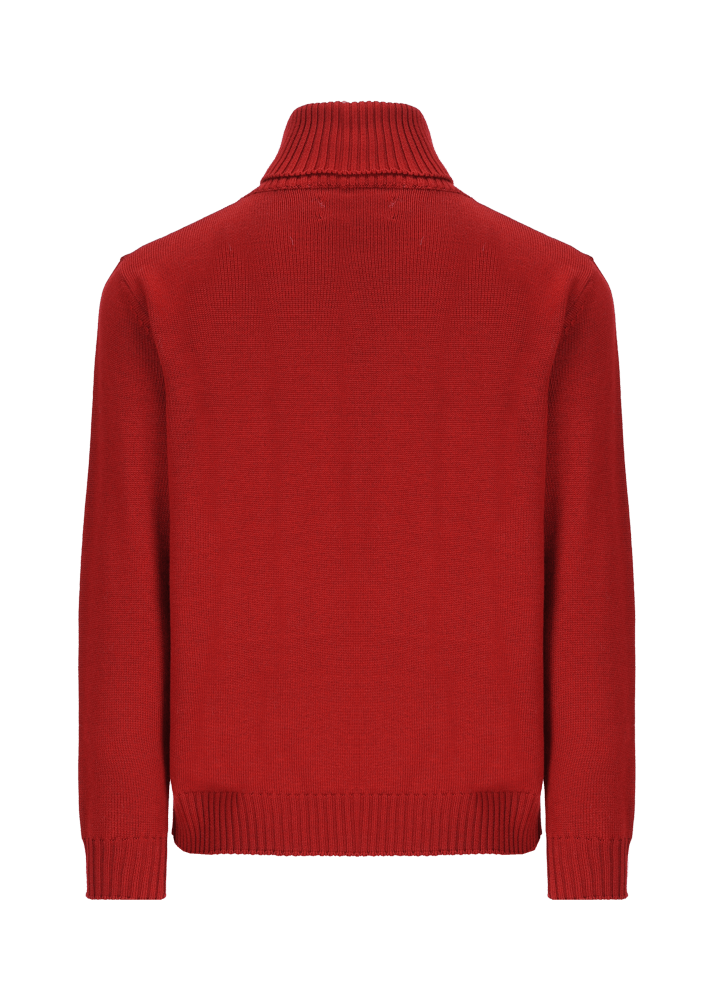 Luis Trenker Pullover a collo alto in lana merino Luwalbert Qualità Garantita