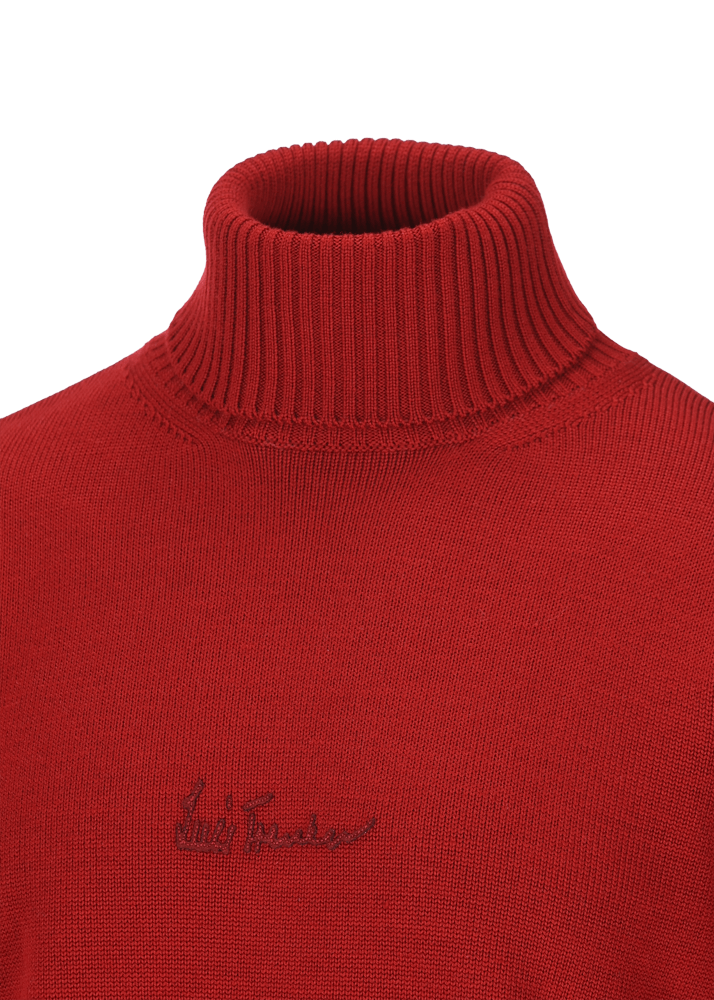Luis Trenker Pullover a collo alto in lana merino Luwalbert Qualità Garantita