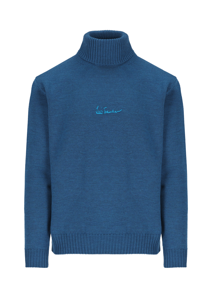 Luis Trenker Pullover a collo alto in lana merino Luwalbert Negozi Online