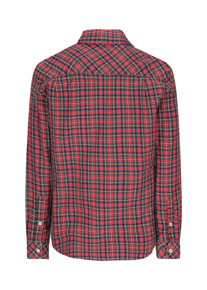 Luis Trenker Camicia con motivo a quadri Lubodo Promozione Limitata