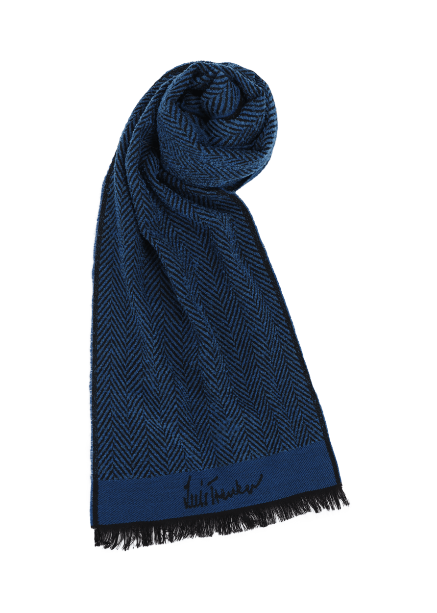 Luis Trenker Sciarpa in tessuto jacquard modello Lufabi Nuovi prodotti
