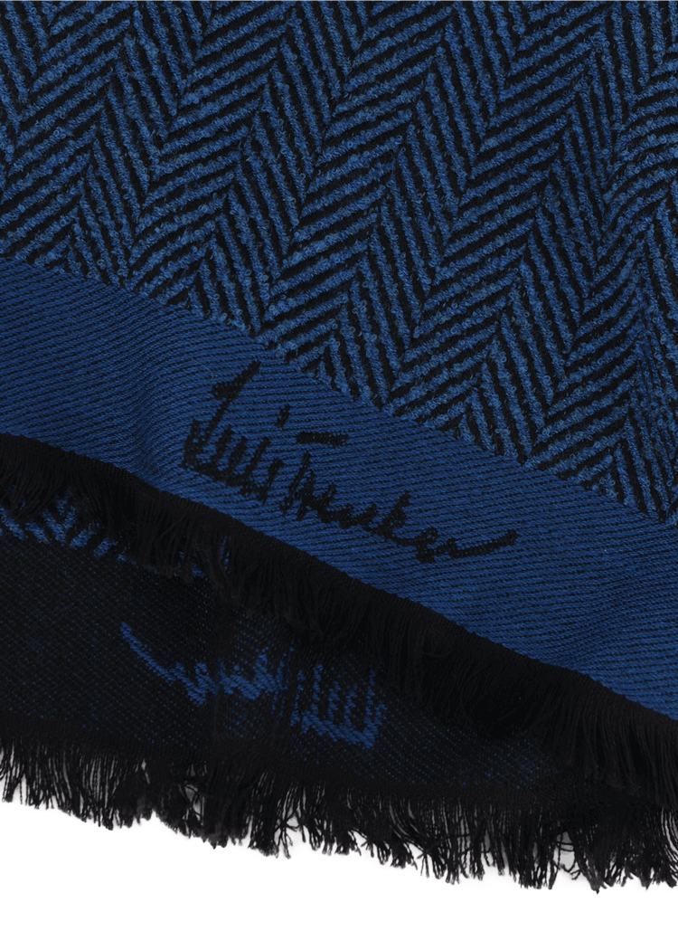 Luis Trenker Sciarpa in tessuto jacquard modello Lufabi Nuovi prodotti