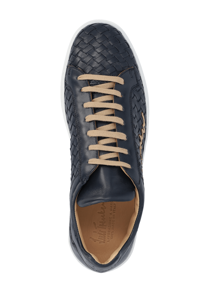 Luis Trenker Sneaker in pelle intrecciata modello Lupintros Offerte giornaliere