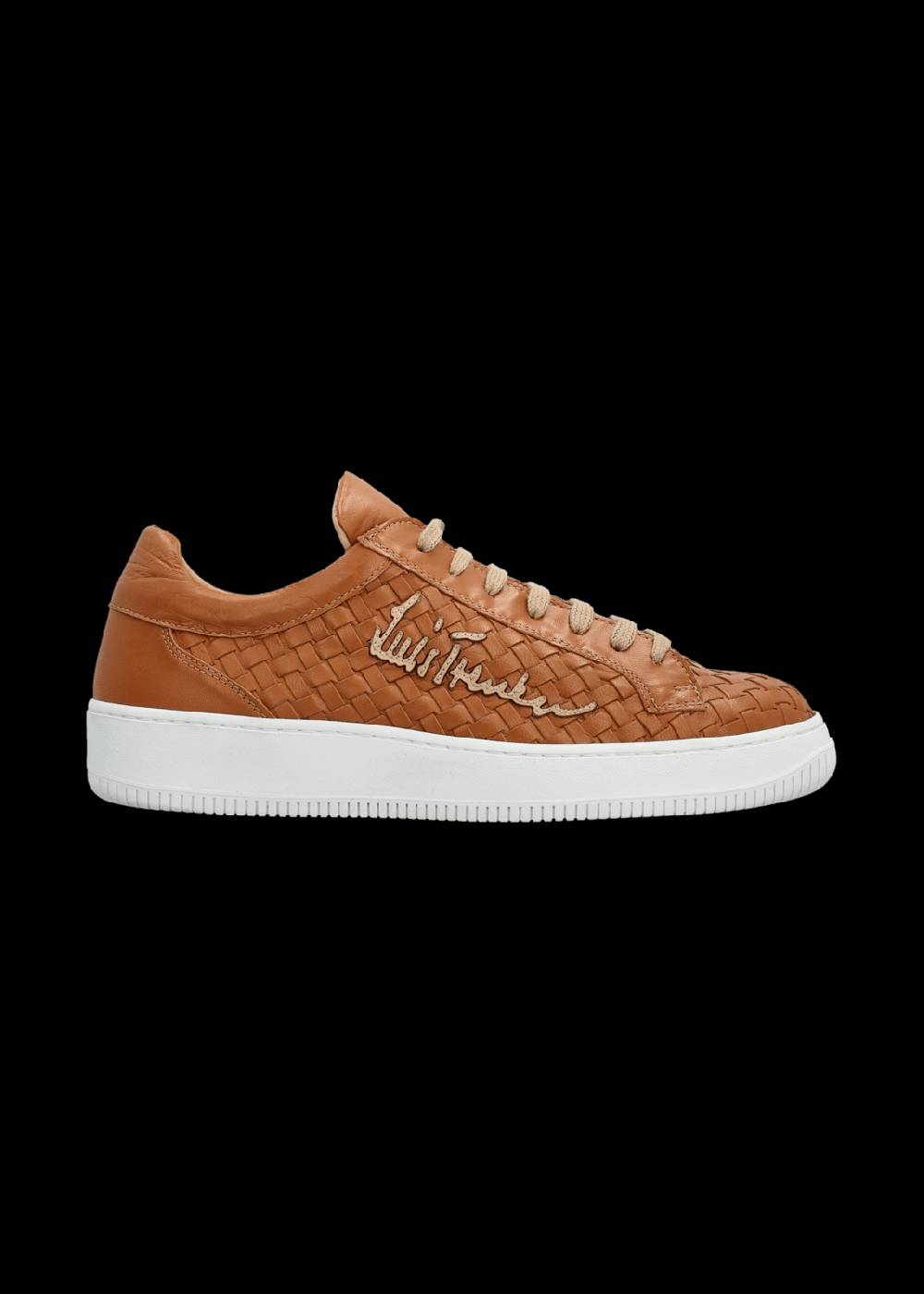Luis Trenker Sneaker in pelle intrecciata modello Lupintros Offerte speciali