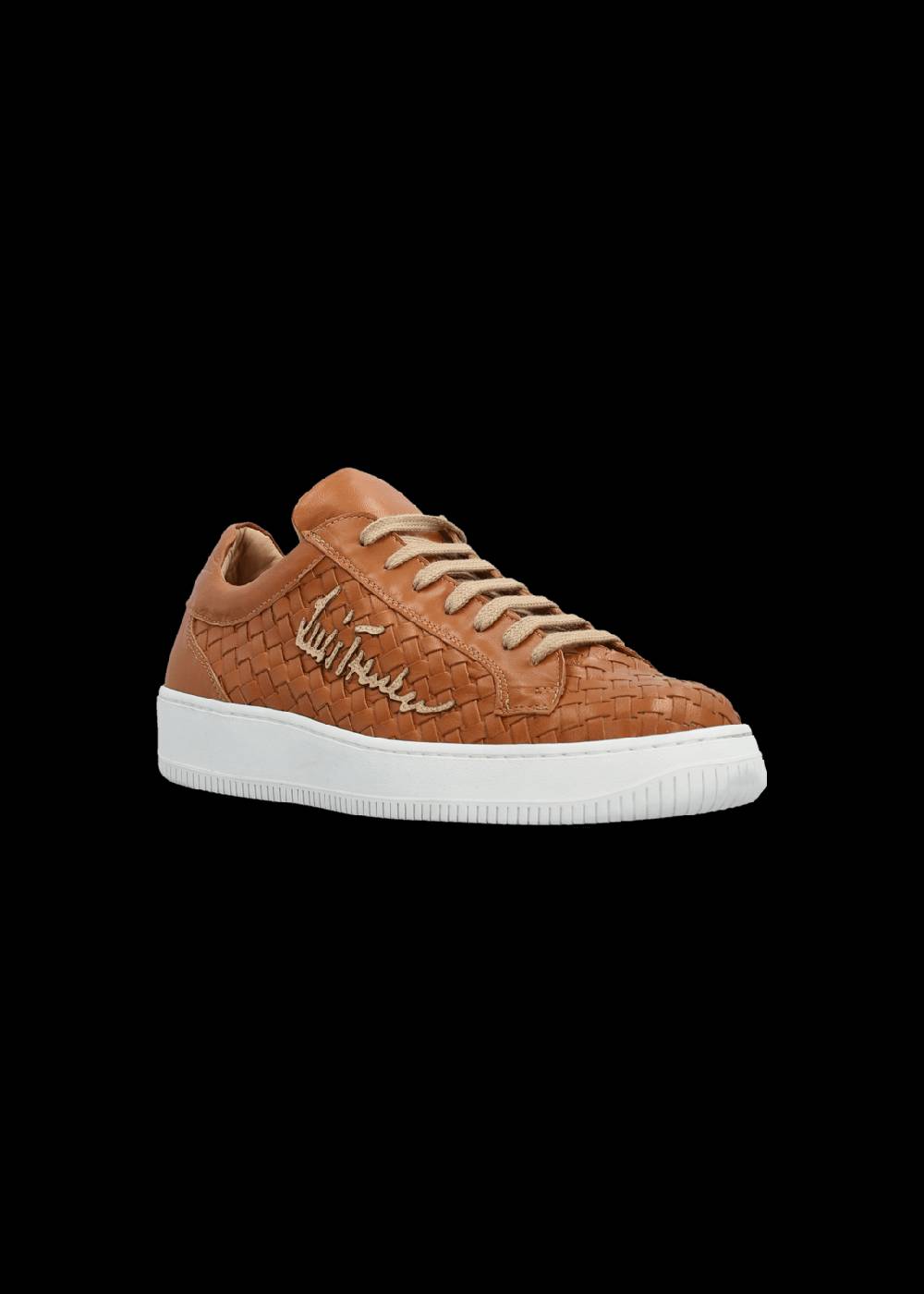 Luis Trenker Sneaker in pelle intrecciata modello Lupintros Offerte speciali