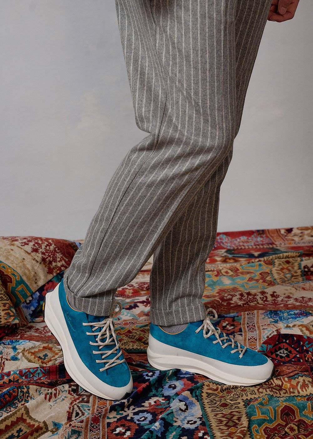 Luis Trenker Sneaker con zeppa in pelle modello Luleandros Super Saving Price