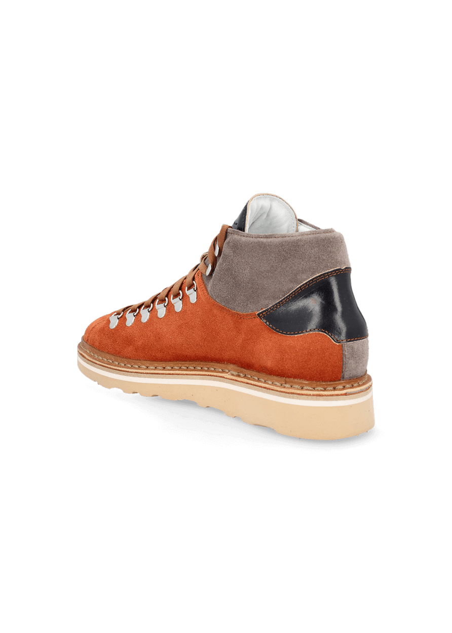 Luis Trenker Sneaker alta in pelle modello Lugionata Rilascio limitato