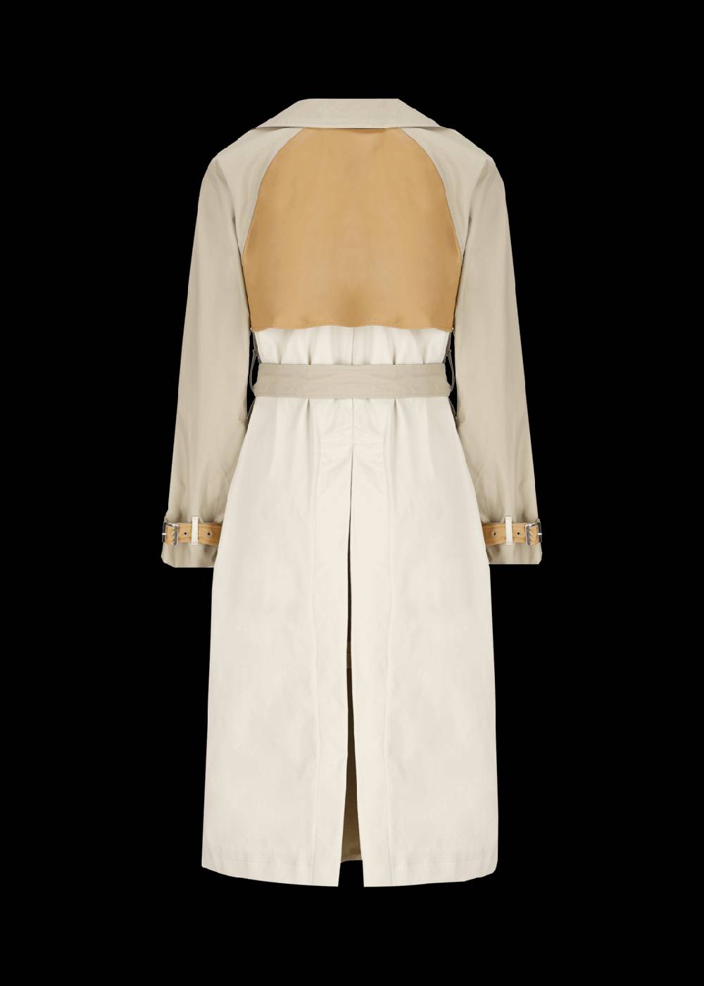 Luis Trenker Trench con dettagli in pelle modello Ludamiana Fino al 50% di sconto