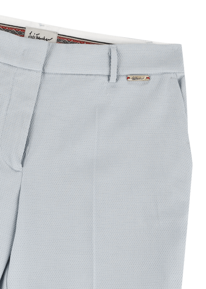 Luis Trenker Pantaloni in piqué con taglio Cigarette Cut modello Luleonelle Offerta speciale della fabbrica