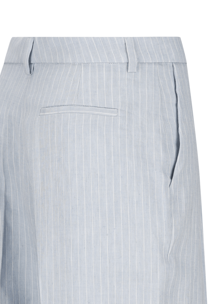 Luis Trenker Pantaloni con pinces dalla linea ampia con motivo gessato modello Luxara Discount Store per i nuovi prodotti