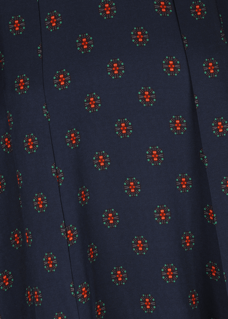 Luis Trenker Blusa modello Lubianca con fiocco e stampa Spedizione Gratuita