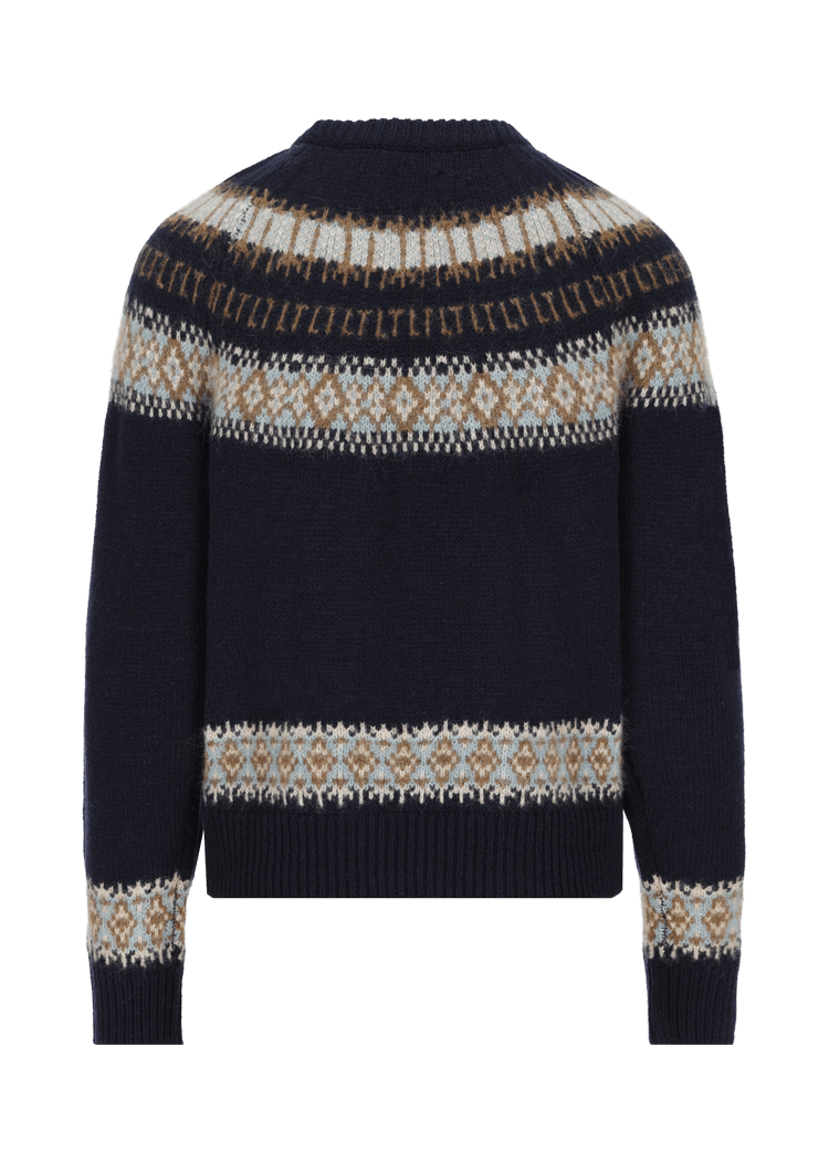 Luis Trenker Pullover norvegese modello Luwinona Saldi