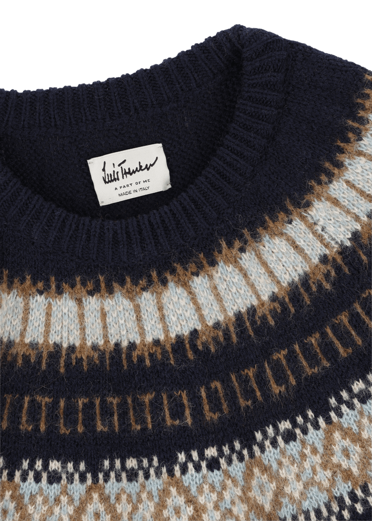 Luis Trenker Pullover norvegese modello Luwinona Saldi